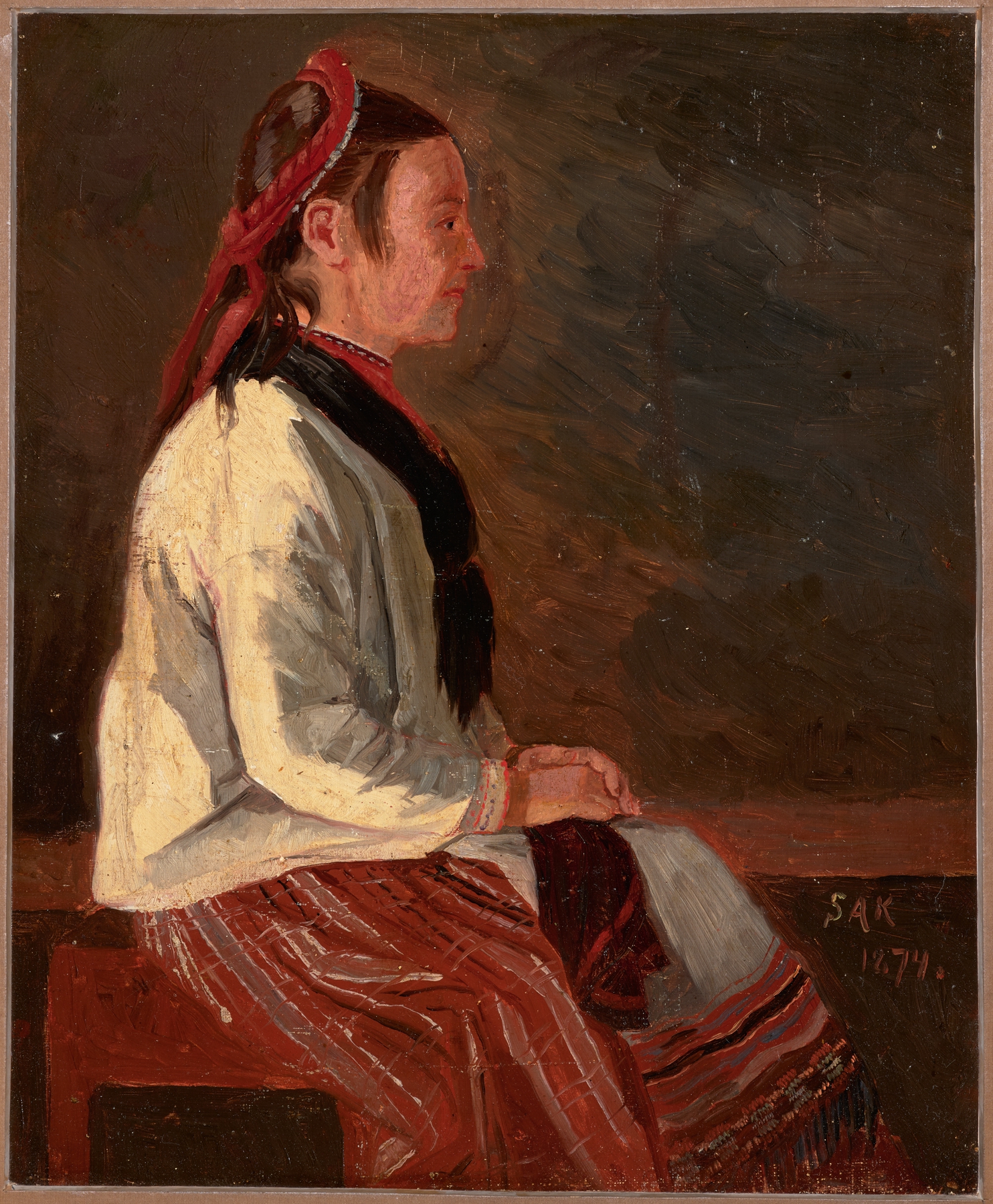 At Kuolemajärvi 1874