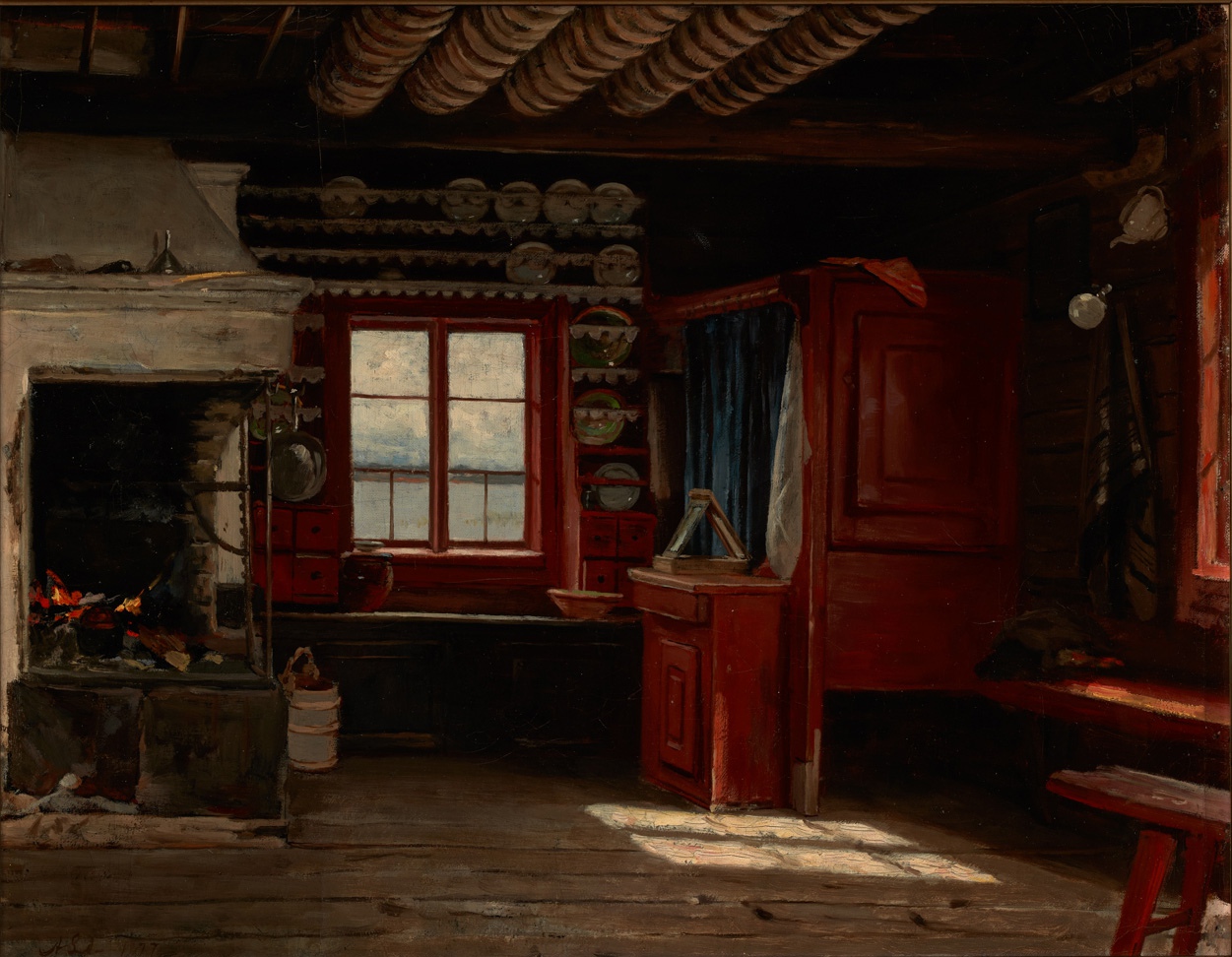 Cottage interior in Åland