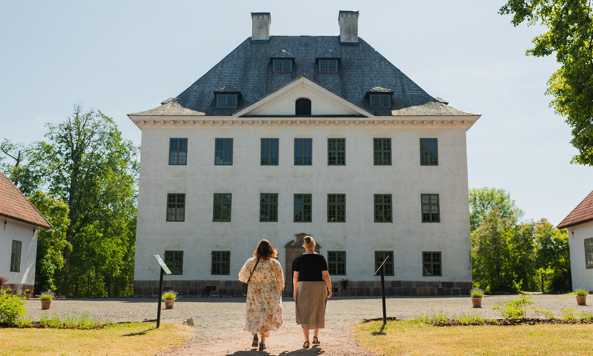 Lohisaari edustaa Suomessa harvinaista palatsiarkkitehtuuria. Kuva: Saku Suominen, Suomen kansallismuseo.